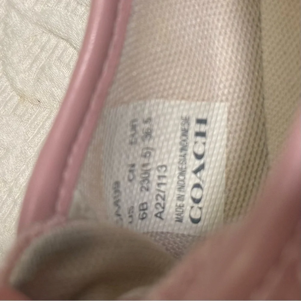 COACH Women's Rose Lace Sneakers